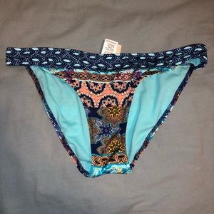 NWOT Sperry multicolor bikini bottom